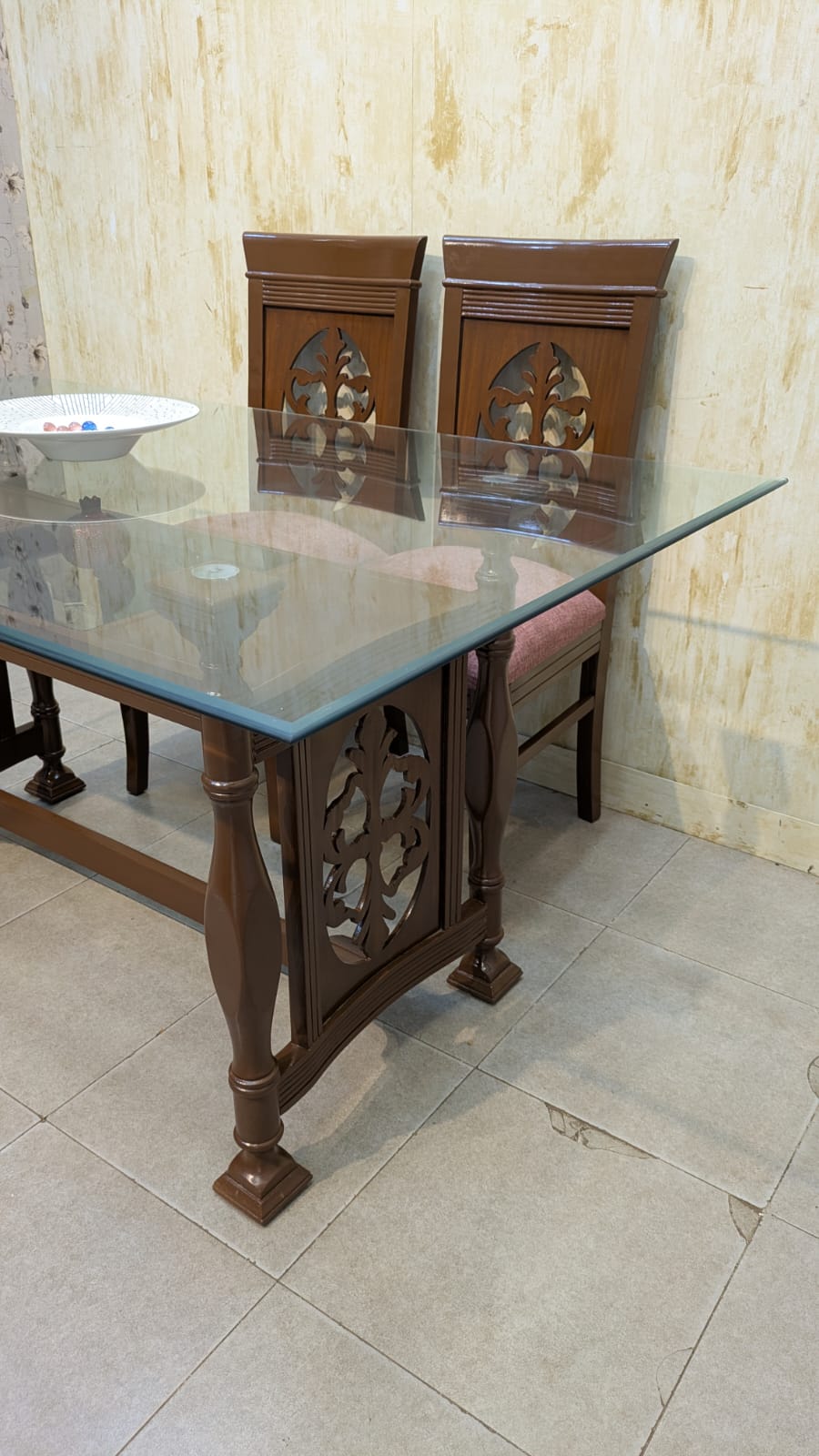 Sheesham wood 6 Seater Dining Table