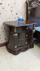 King Size Bed with 2 Side Tables