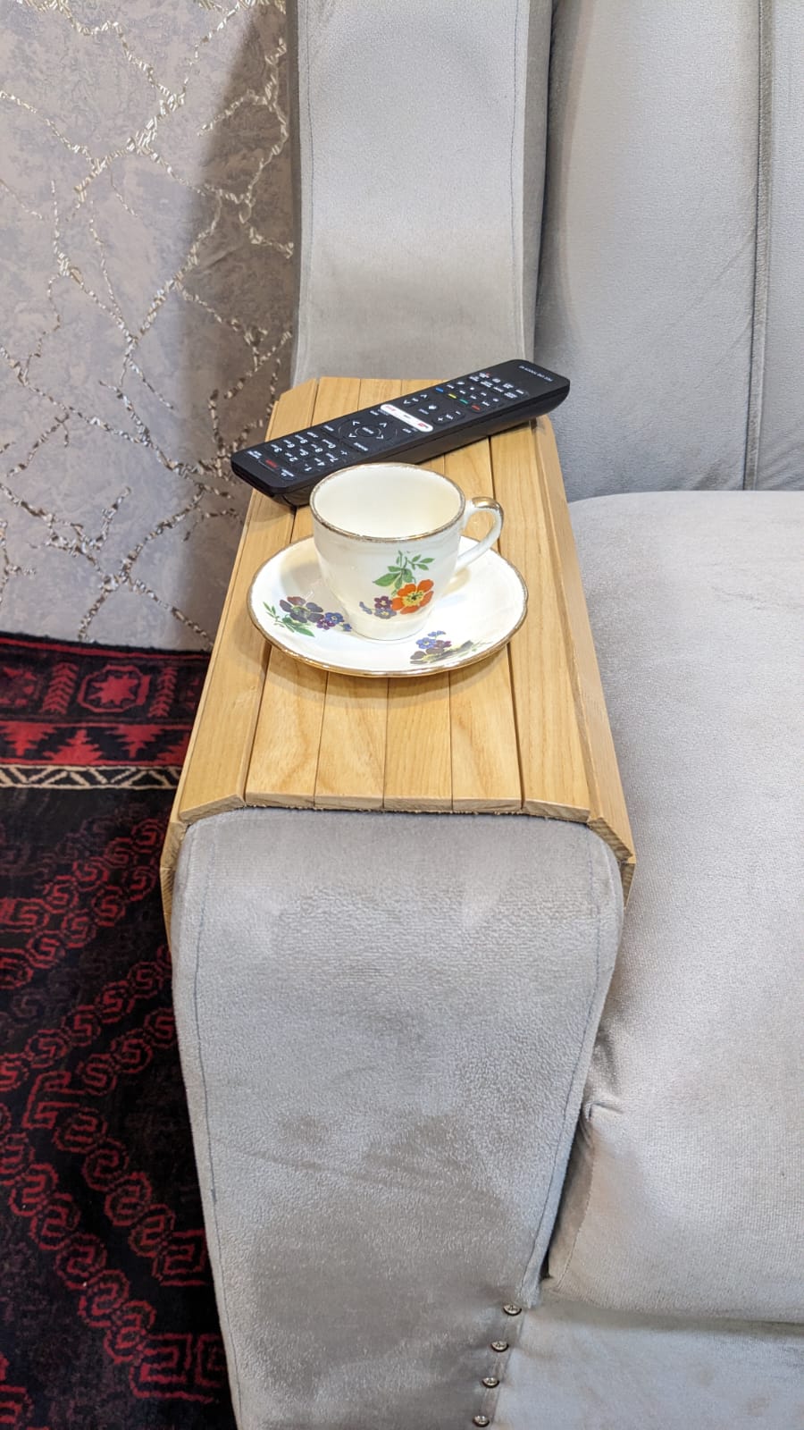 Brand New Wooden Sofa Armrest Table