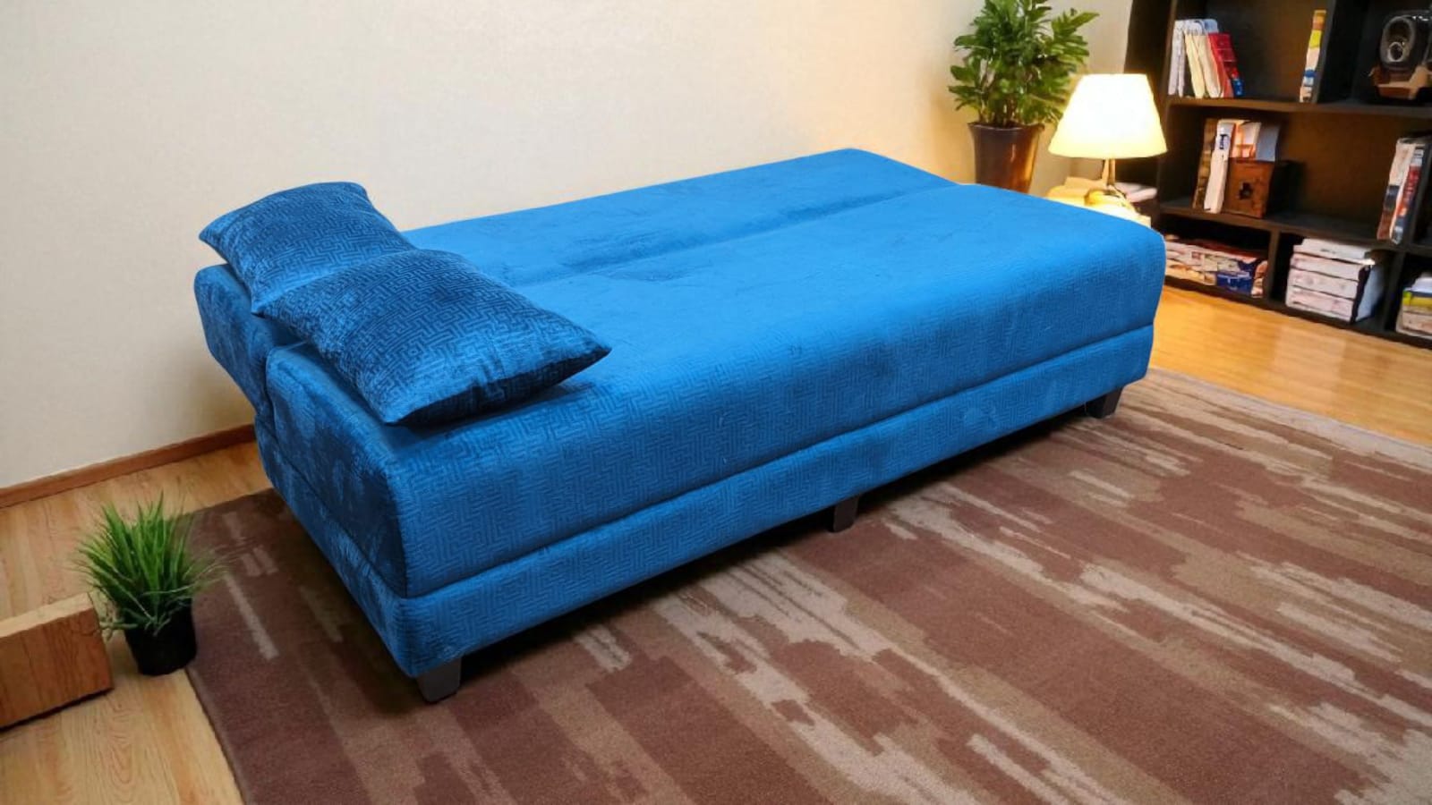 DivineCrafts Sofa Cum Bed