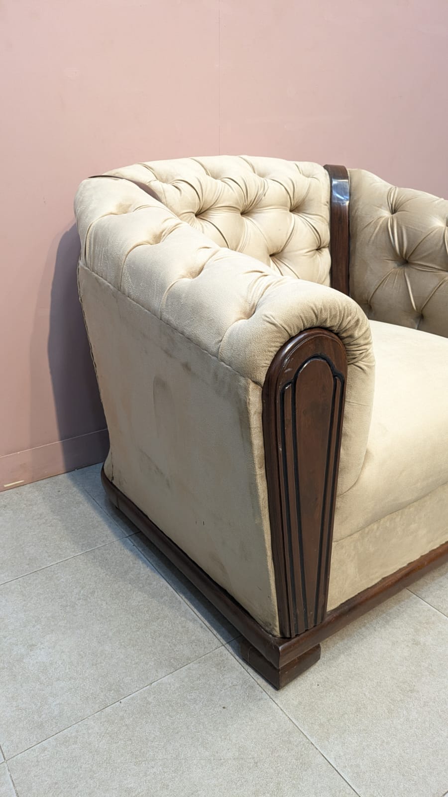 Modern 5 Seater Chesterfield Sofa Set