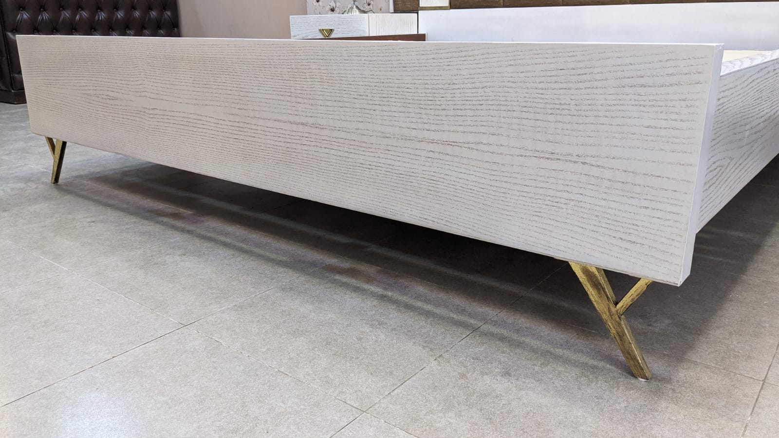 King Size Bedroom Set with Spring Mattress