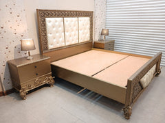 Stylish King Size Bed Set