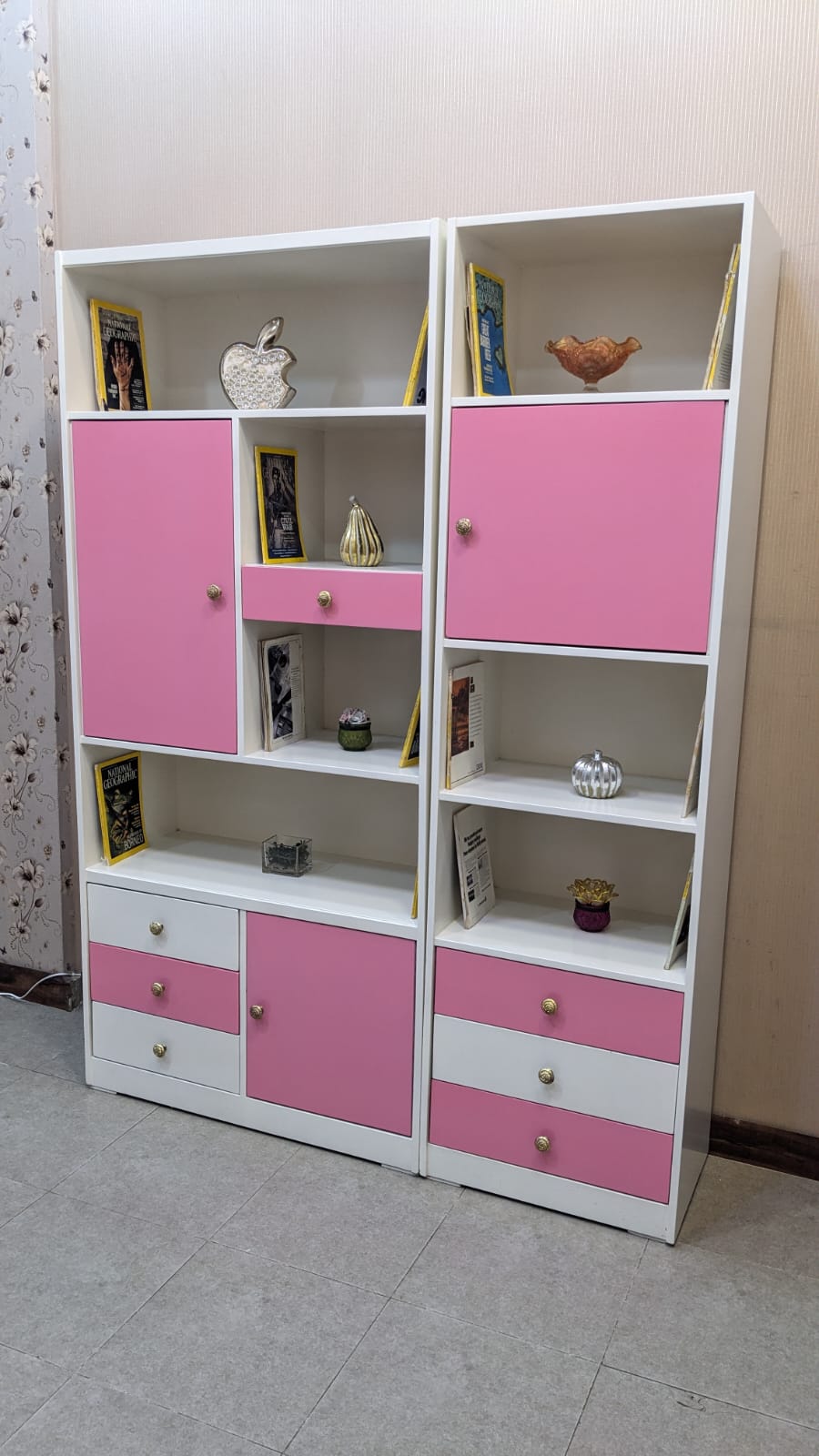 Princess Theme Queen Size Bed Set with Mattress