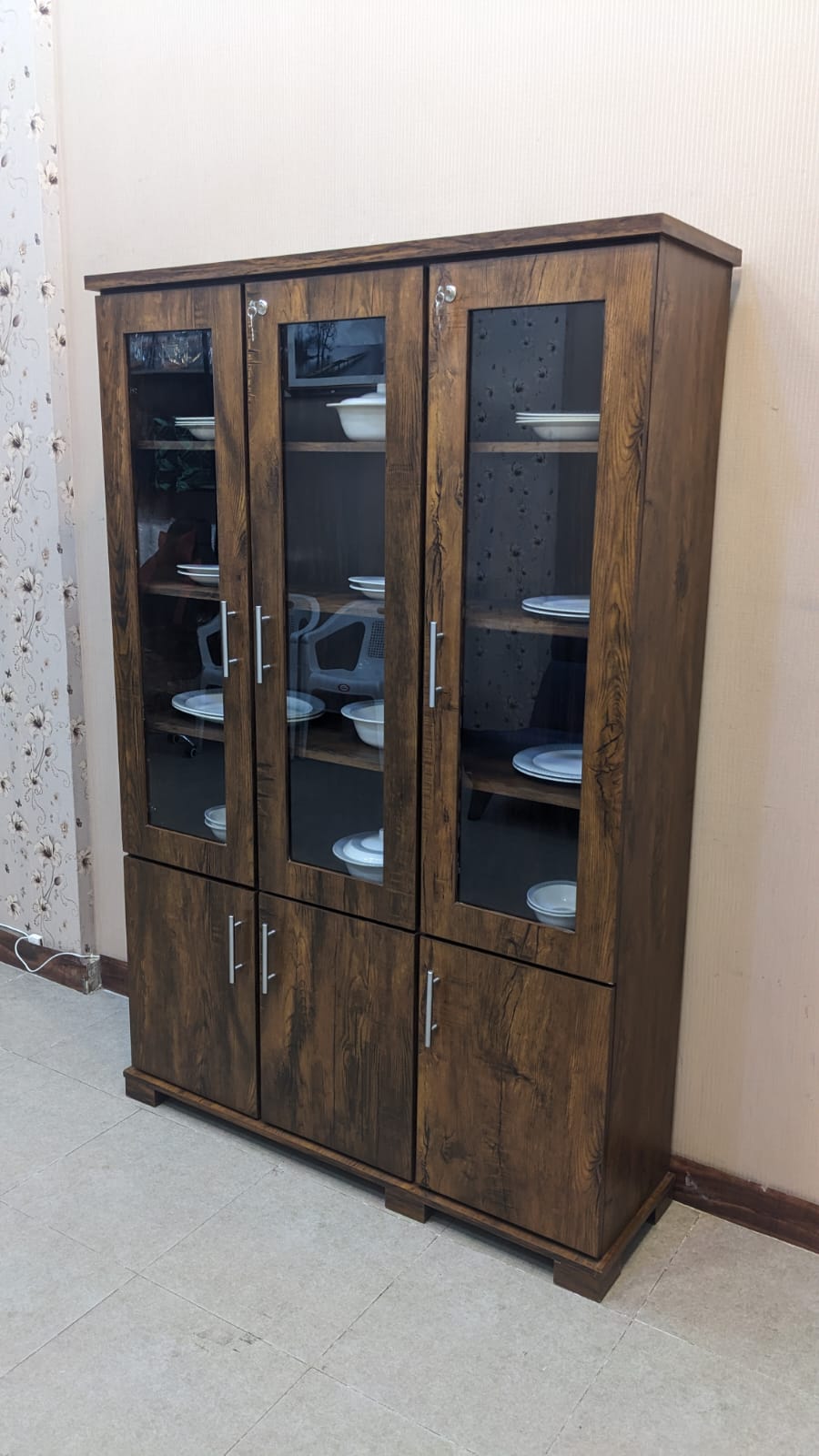 New 3 Door Crockery Divider