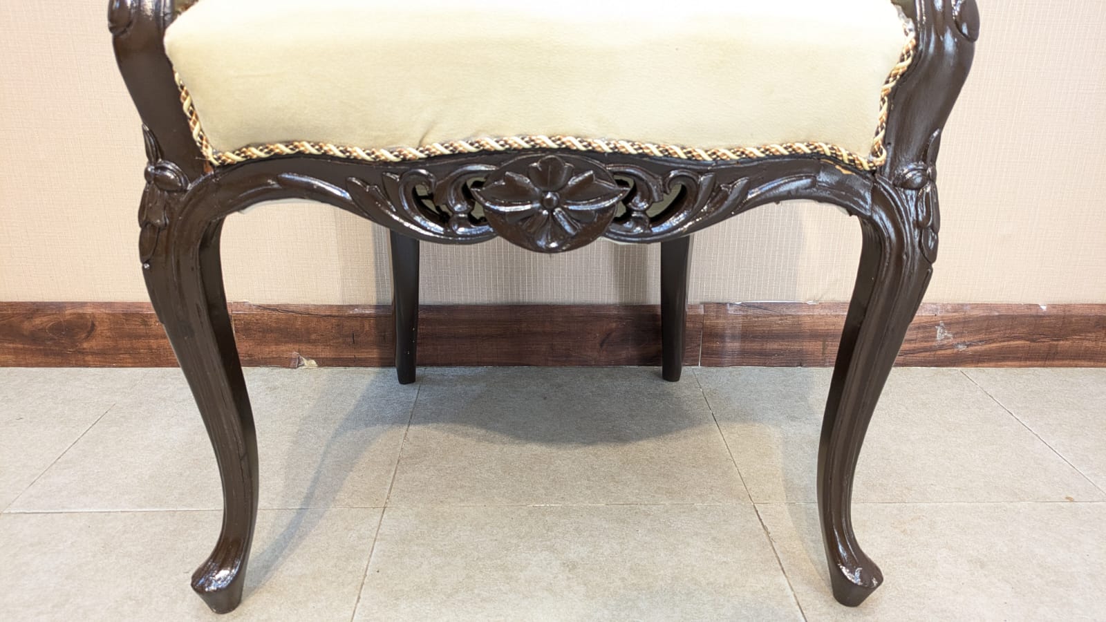Solid Sheesham Wood Pair of Coffee Chairs