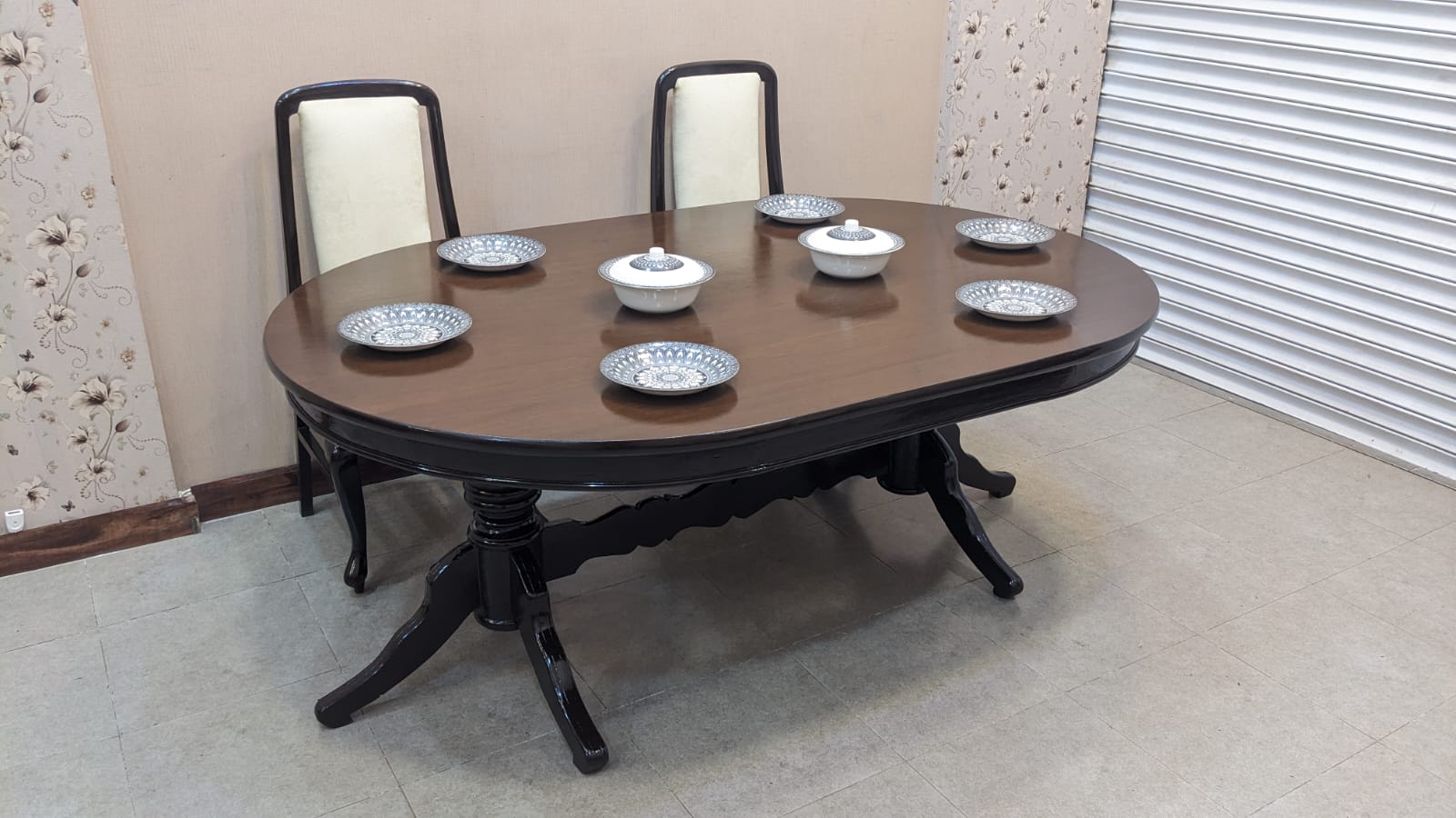 Sheesham Wood 6 Seater Dining Table