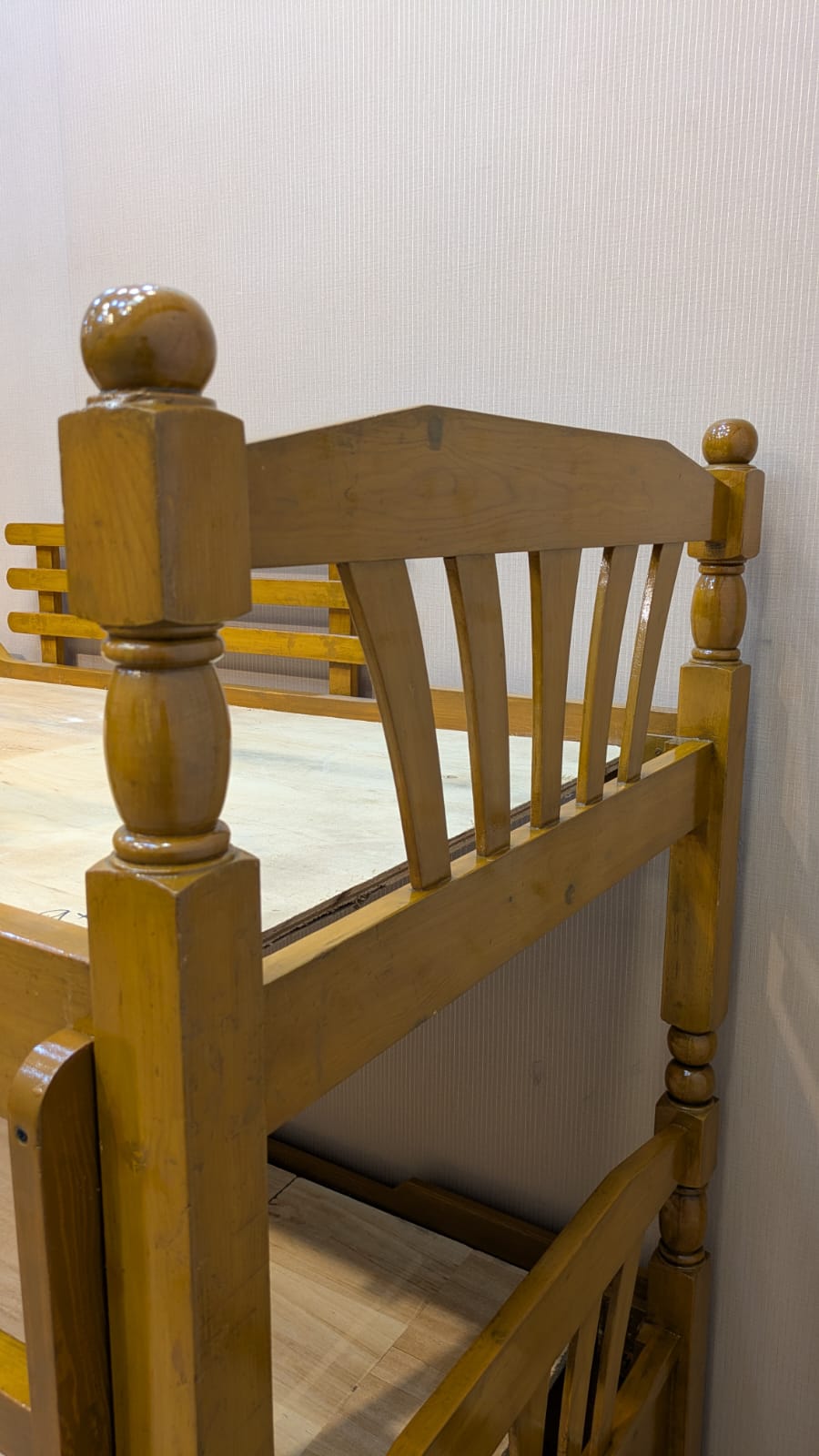 Solid Diyar Wood Bunk Bed