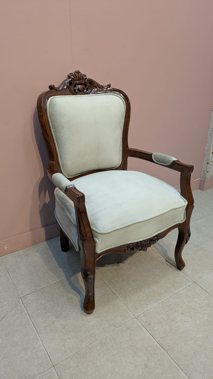 Solid Sheesham 4 Seater Sofa Set