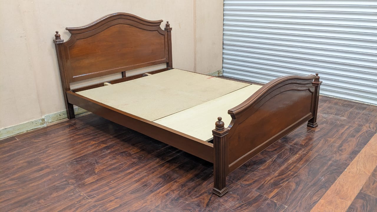 Sheesham Wood Queen Size Bed