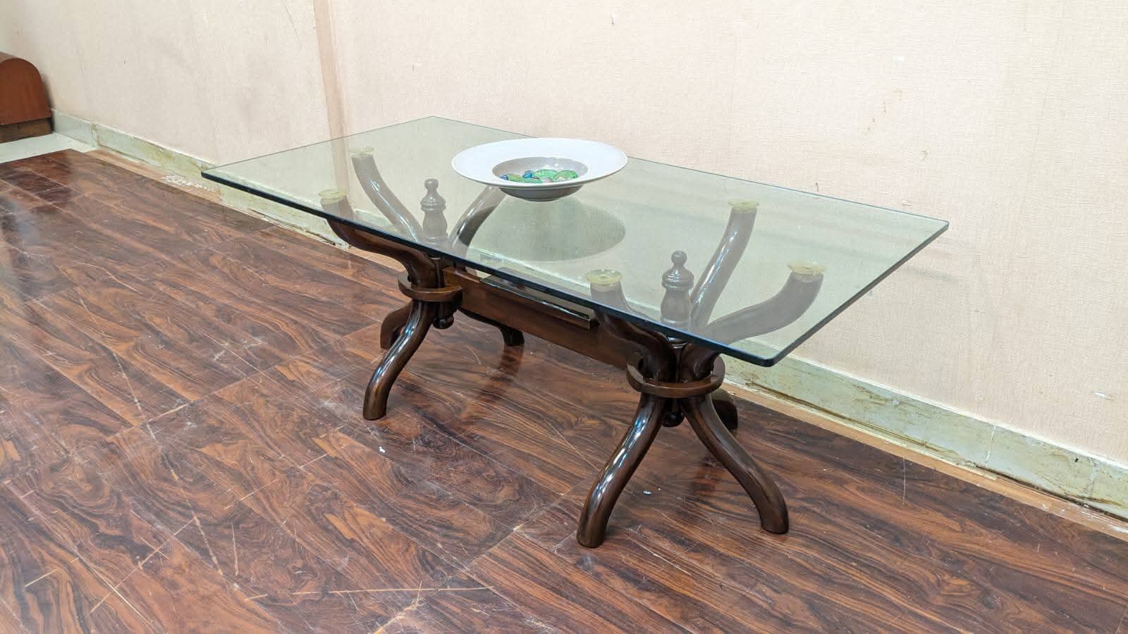 Sheesham Wood Center & Side Tables Set