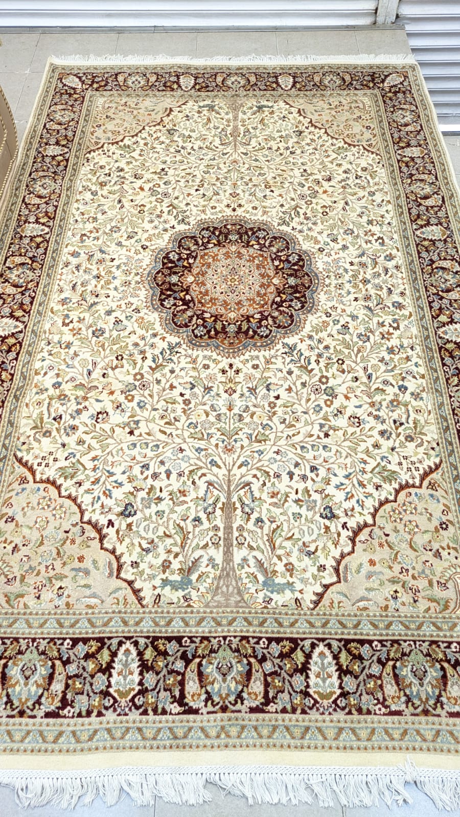 Vintage Persian Hand Knotted Carpet