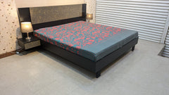 Habitt Novak King Size Bed Set with Mattress