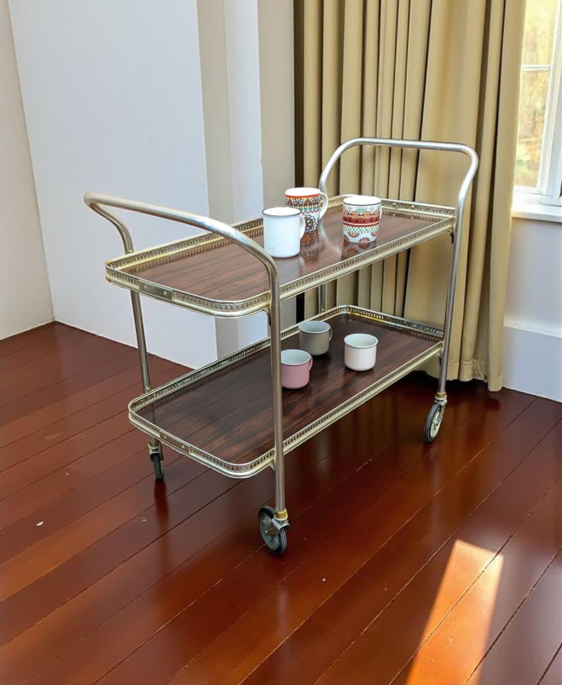2 Tier Tea Trolley