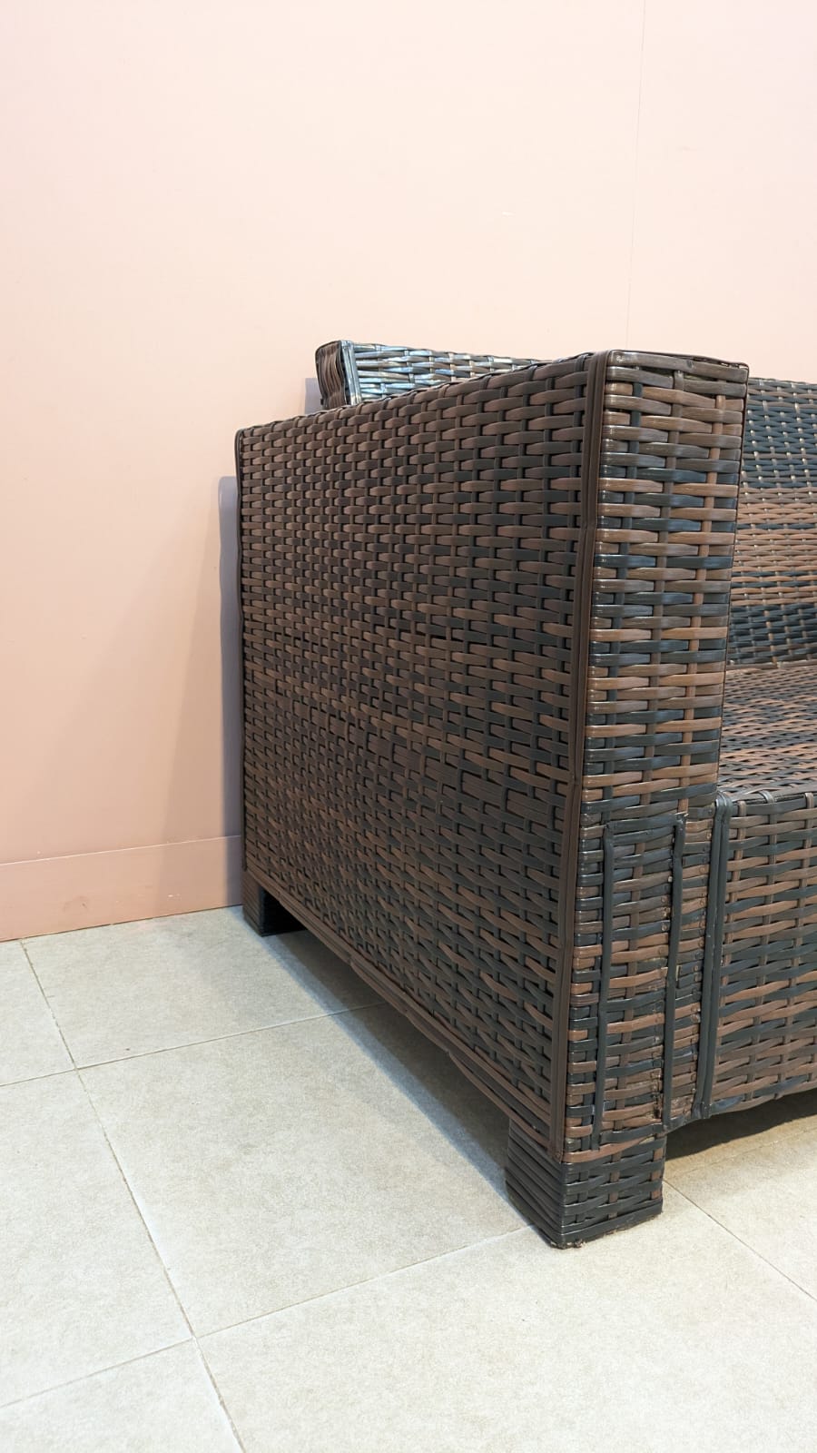 2 Seater Outdoor Rattan Sofa