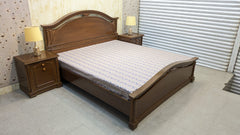 King Size Bed with 2 Side Tables