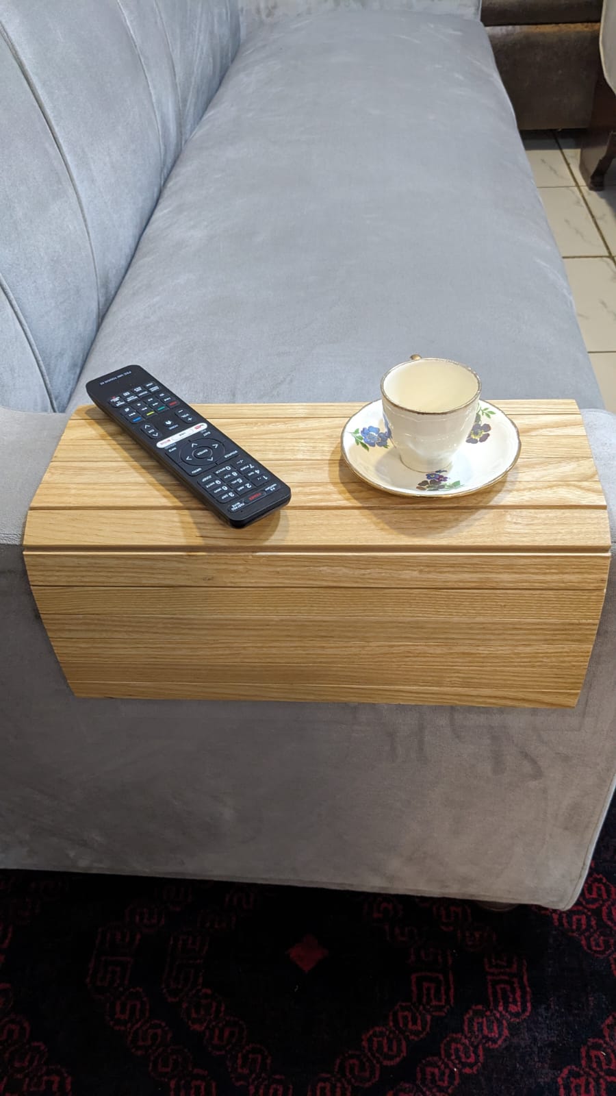 Brand New Wooden Sofa Armrest Table