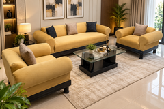 Kalamkaar Furniture – Premium 5 Seater Sofa Set