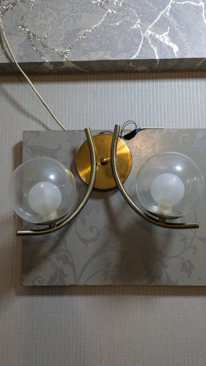 Chandelier with 2 Wall Side Light's