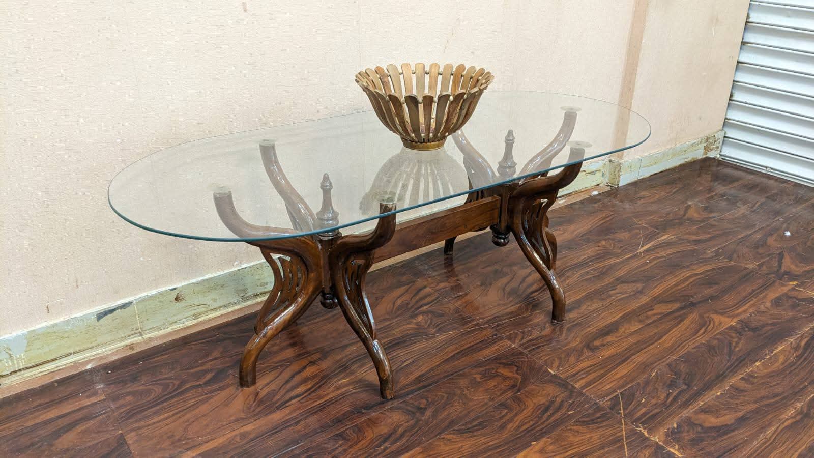 Pure Sheesham Wood Center & Side Tables Set