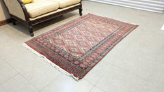 Vintage PAK Jaldar Hand Knotted Carpet