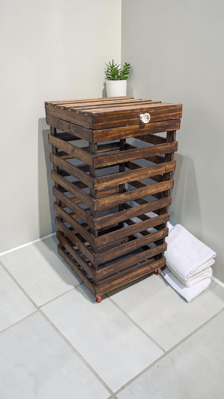 Brand New Wooden Laundry Bin
