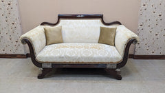 Solid Sheesham Wood 2 Seater Divan