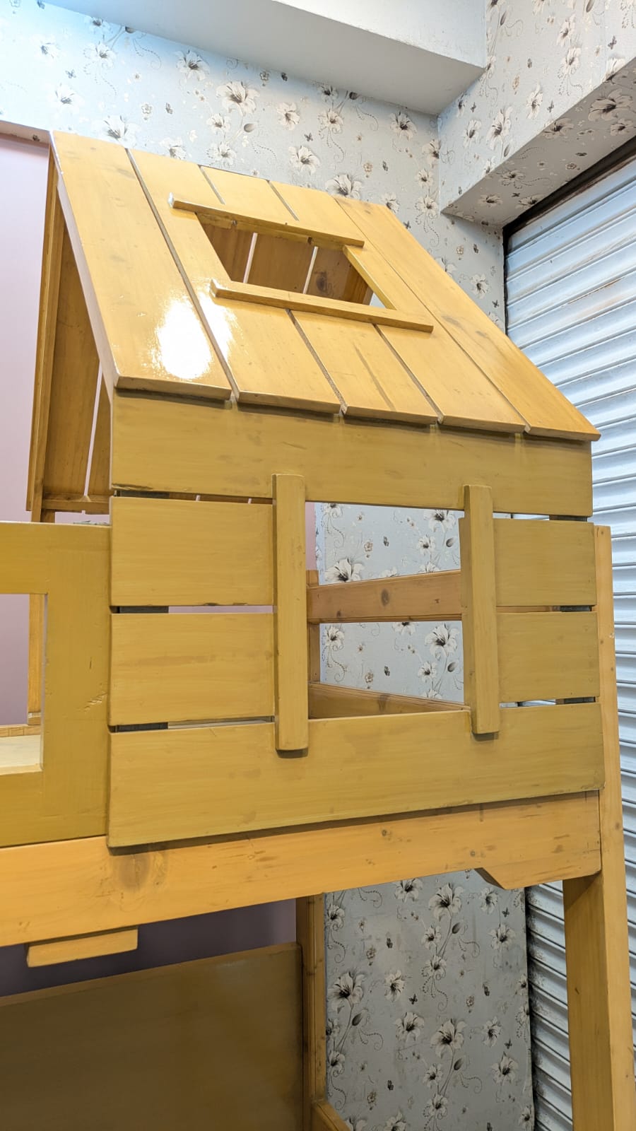 Pure Wooden Kids loft Study Table And Other Items