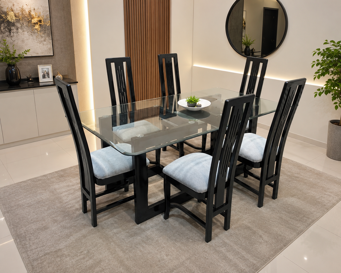 6 Seater Dining Table