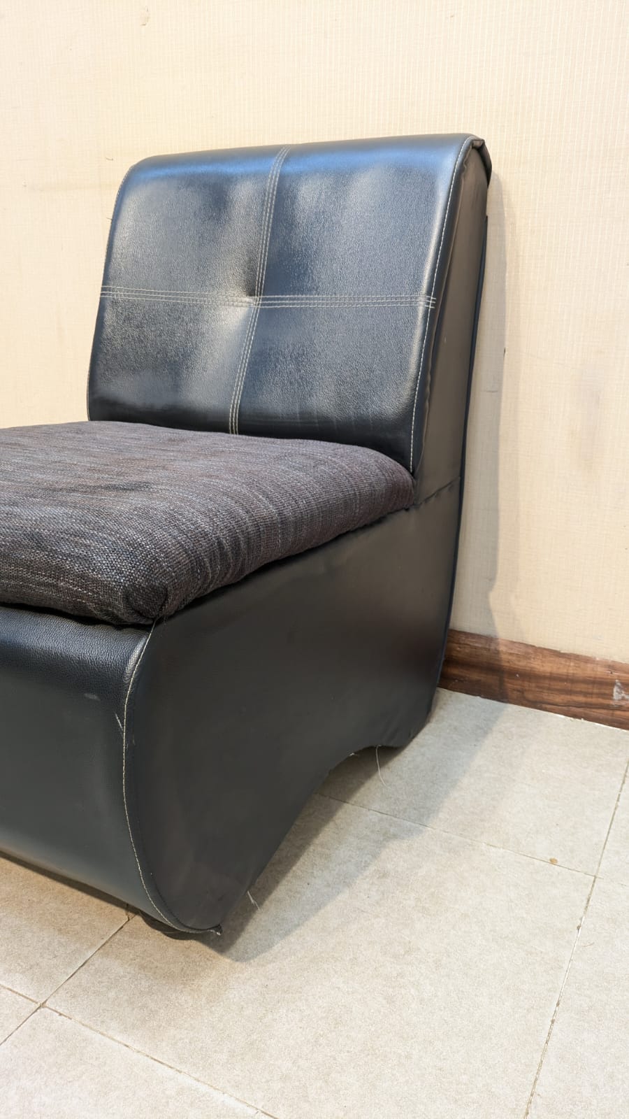 Pair Of Single Seater Sofa with Table