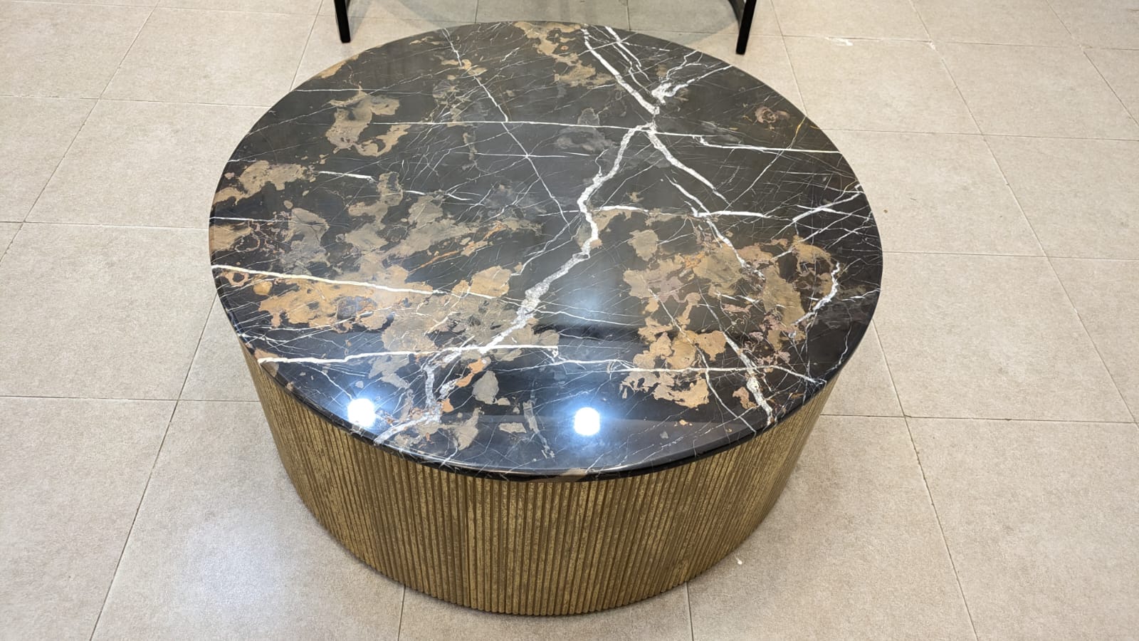 4 Pieces Nesting Coffee Tables with Side Tables Set