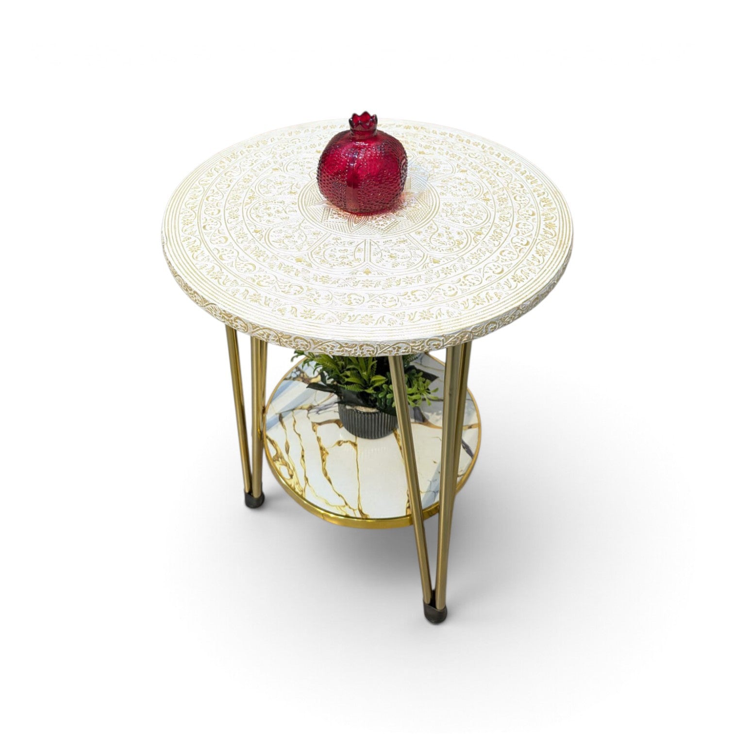 Brand New Pair Of Corner Tables