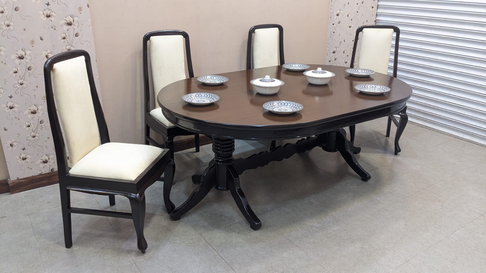 Sheesham Wood 6 Seater Dining Table