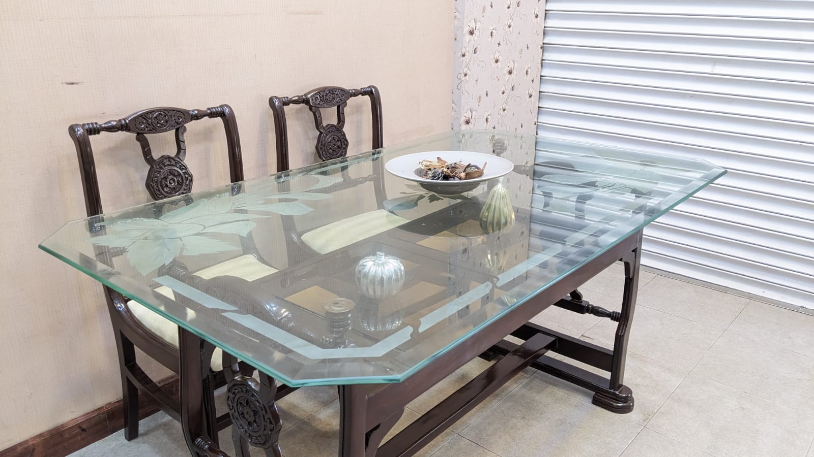 Sheesham Wood 6 Seater Dining Table