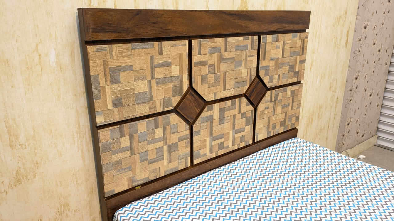 Twin Size Bed with Dura Foam Mattress