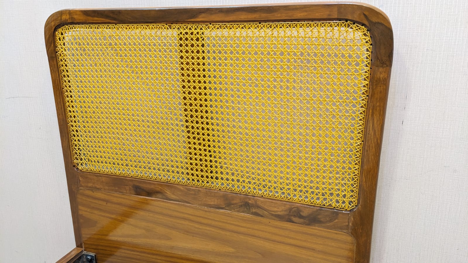 Solid Sheesham Wood Single Bed