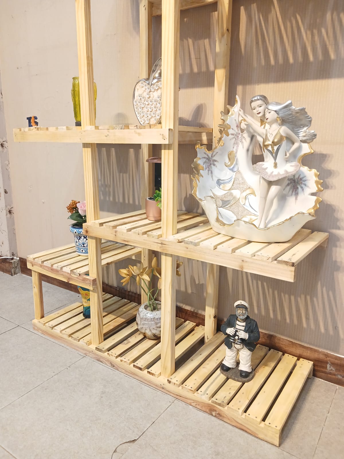Brand New House Style Wooden Display Rack