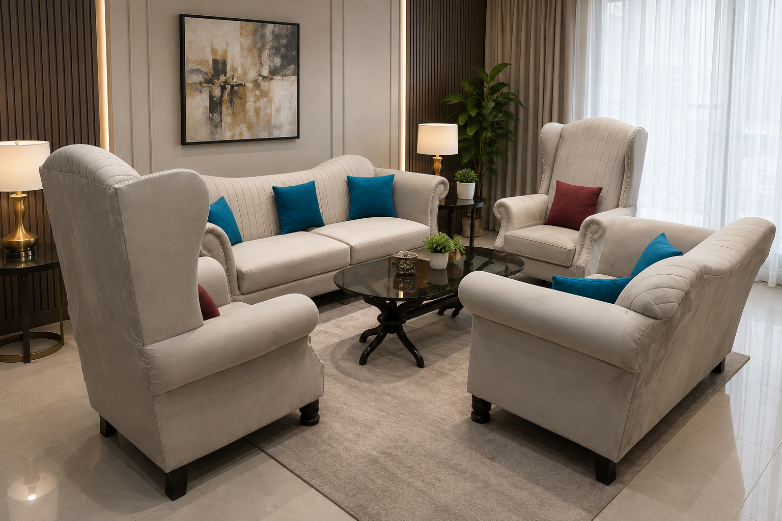 7 Seater Sofa Set