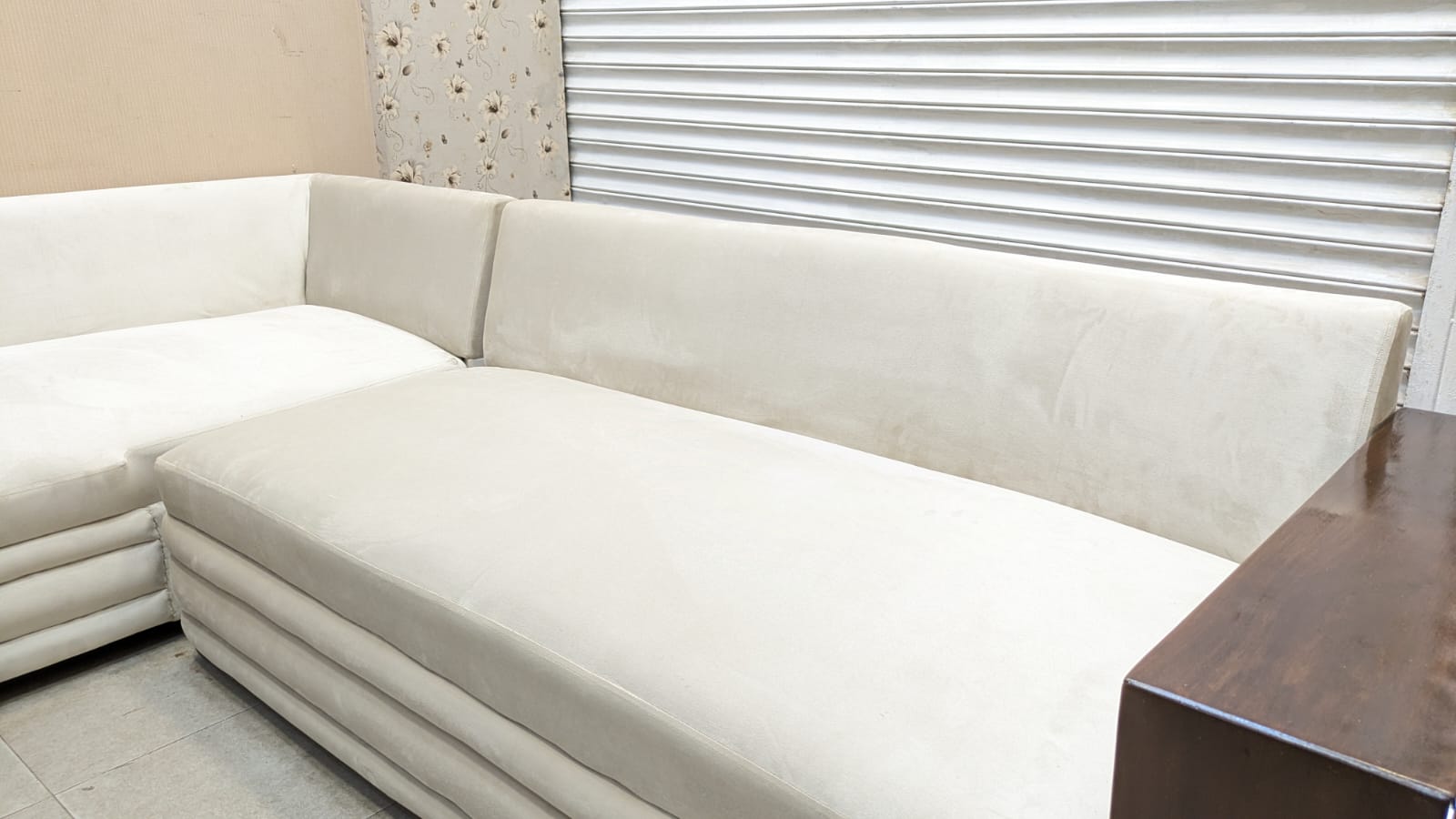 6 Seater L Shape Sofa Set