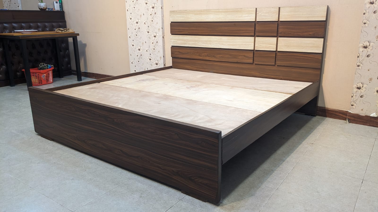 Double Bed with Dressing Table
