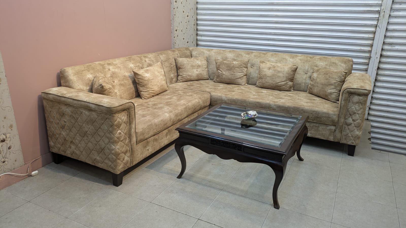 L Shape Sofa Set