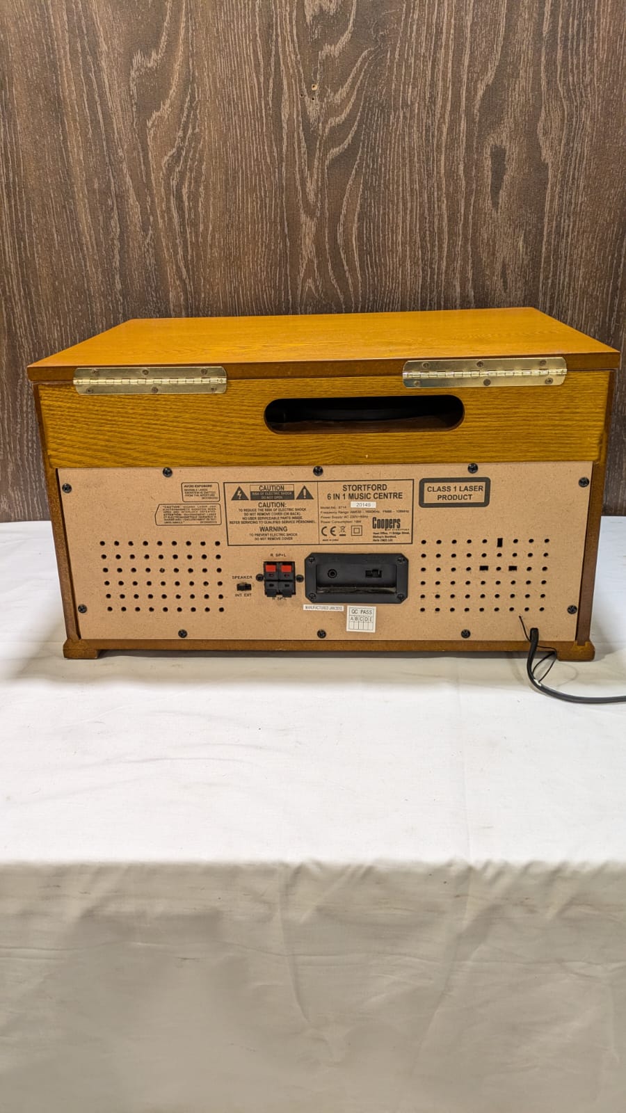 Vintage Style Retro Stortford 6 In 1 Music System