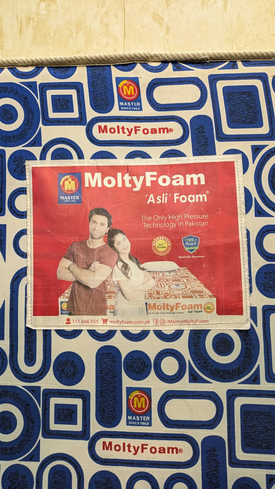 Master moltyfoam mattress