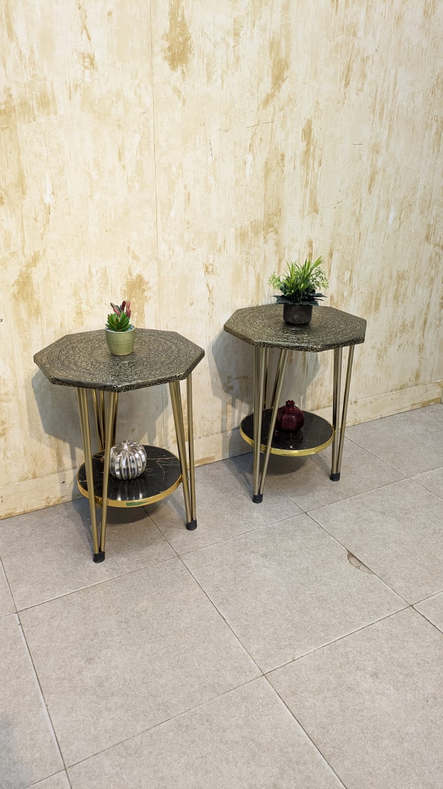 Brand New pair Of Corner Table