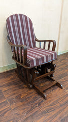Solid Sheesham Wood Rocking Chair