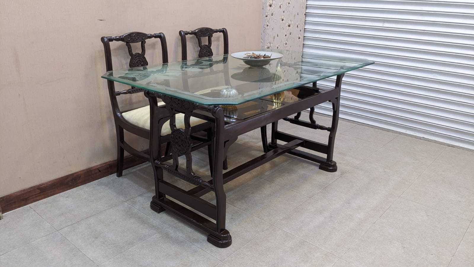 Sheesham Wood 6 Seater Dining Table