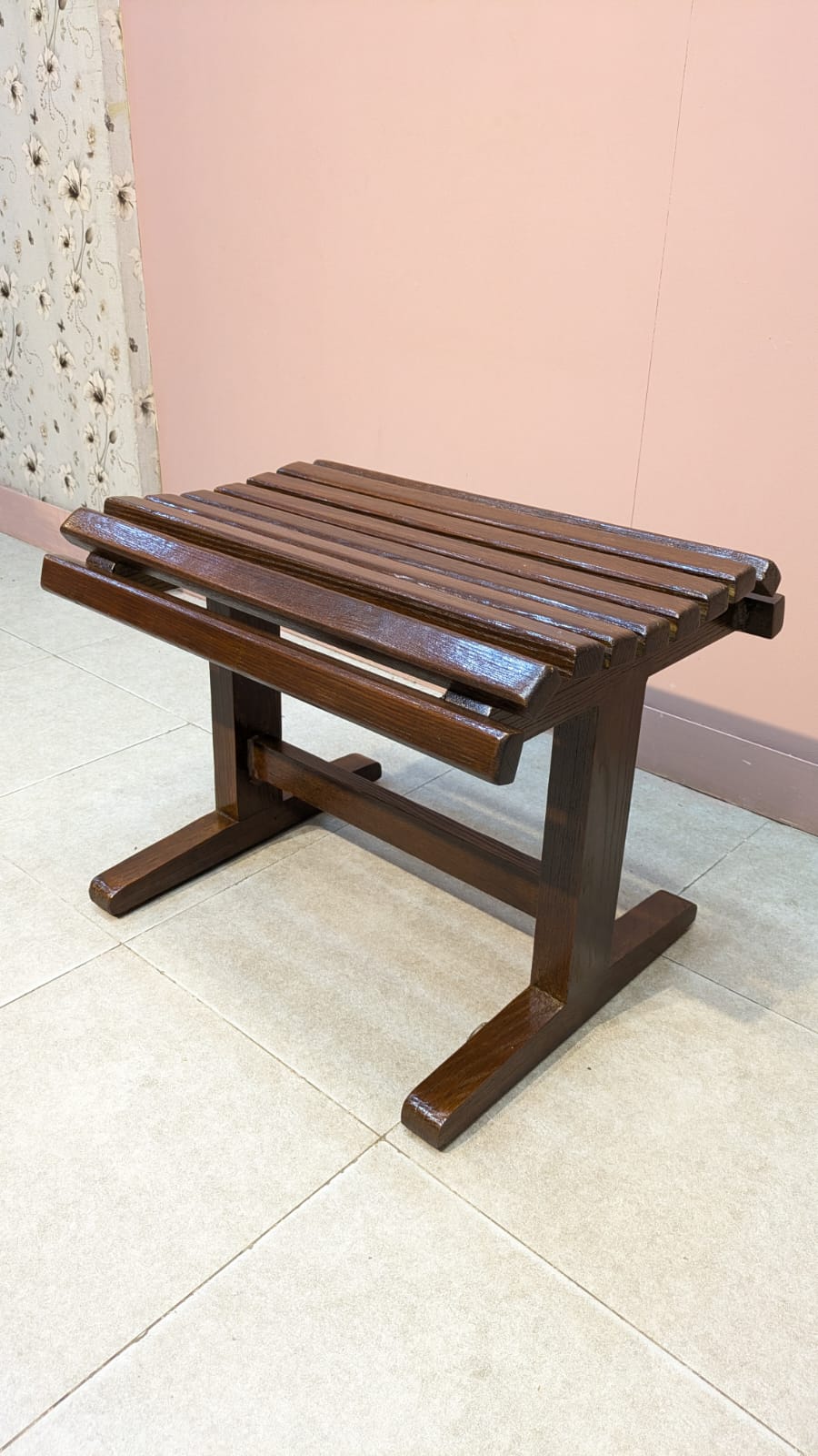 Solid Wood Corner Table