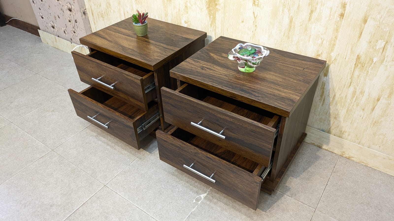 Brand New Pair Of Side Tables