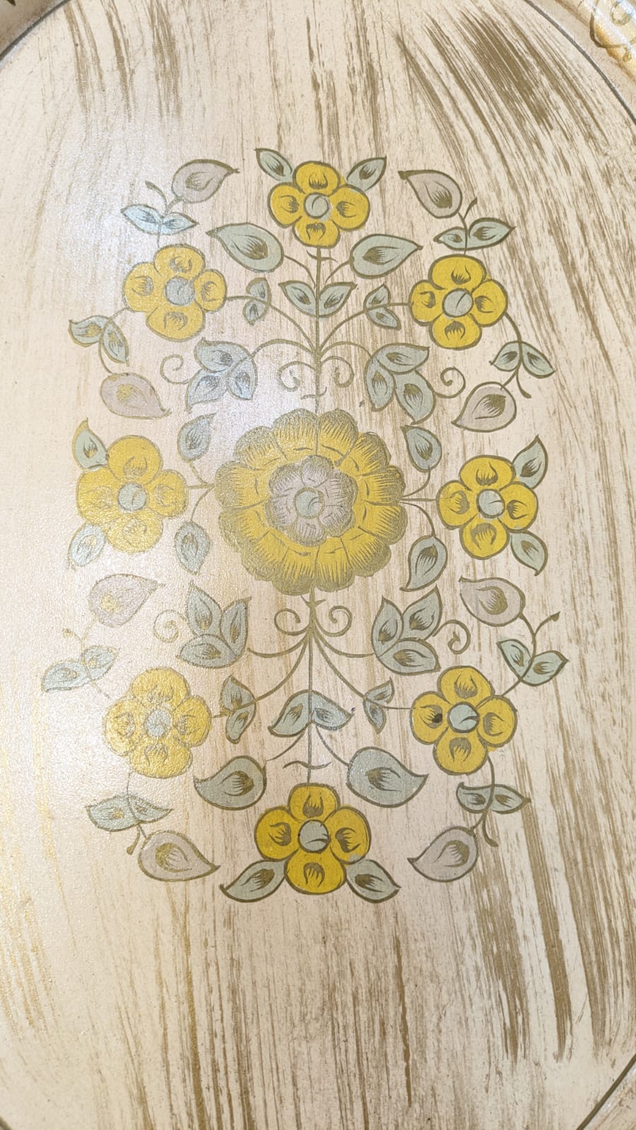 Kalamkaar Furniture Hand Painted Trolley