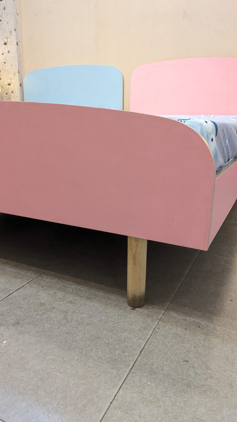 Habitt Pair of Single Beds with Side Tables and Mattress